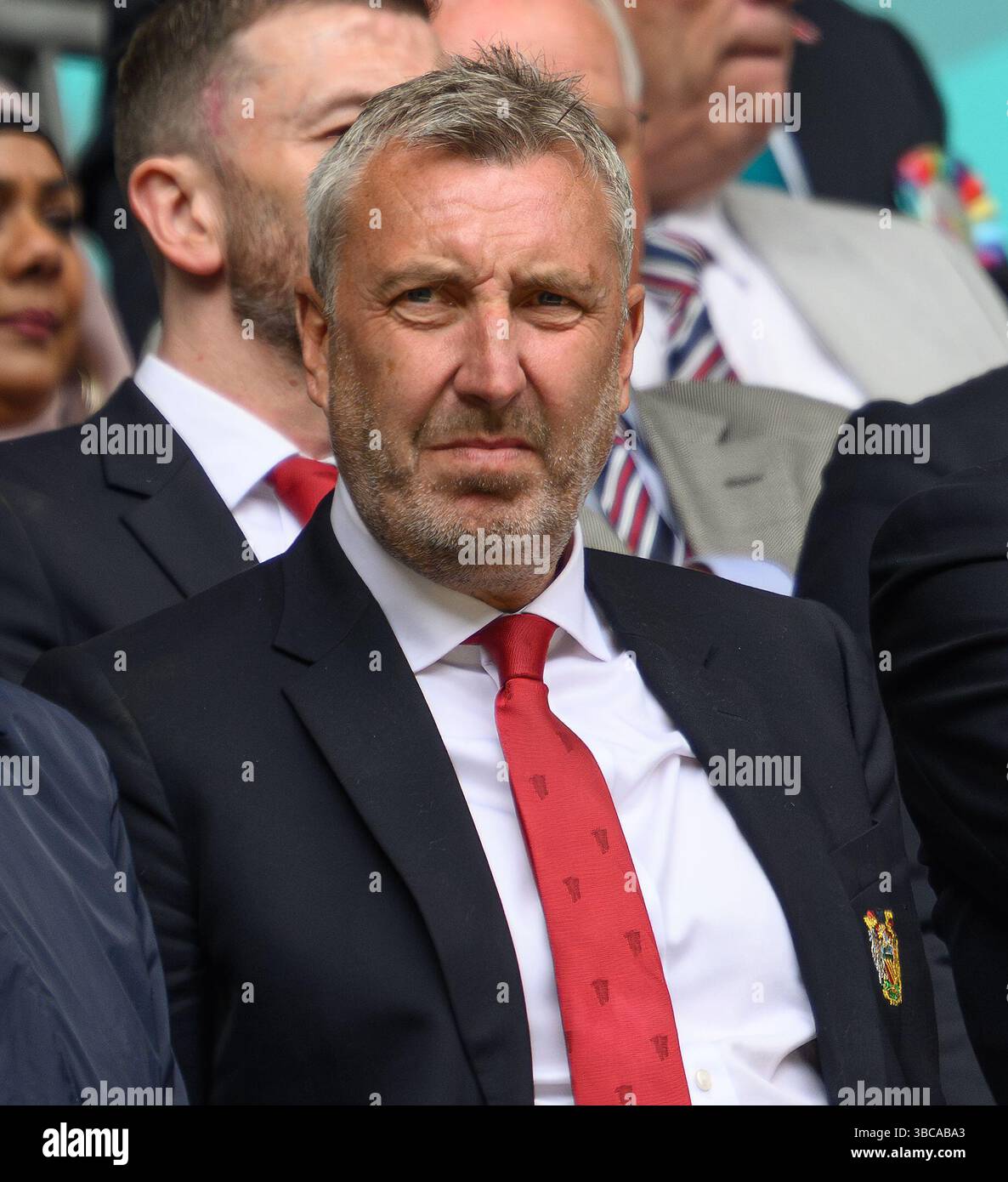 London, Großbritannien. Mai 2025. Chelsea gegen Manchester United - Finale des FA-Pokals der Damen - Wembley Stadium. Jason Wilcox, Technischer Direktor Von Manchester United. Bildnachweis: Mark Pain/Alamy Live News Stockfoto