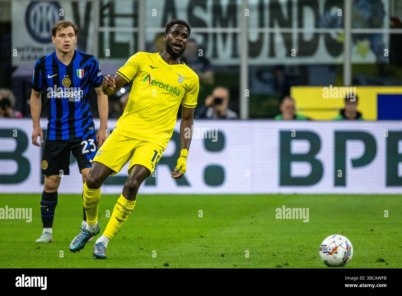 Dia Lazio während der Serie A Spiel FC Internazionale gegen Lazio - Mailand 18. Mai 2025 Credit: Christian Santi/Alamy Live News Stockfoto