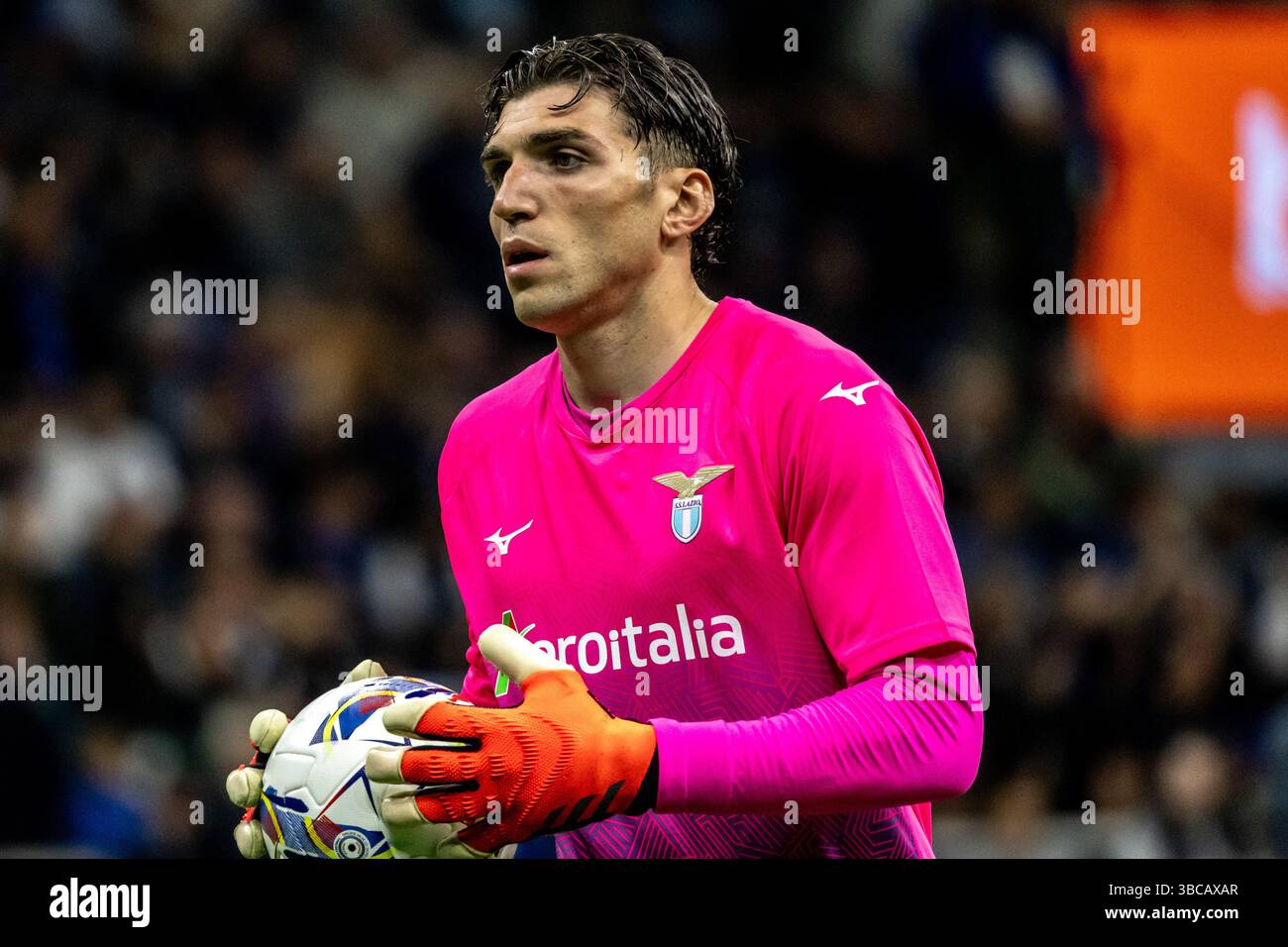 Mandas Lazio Torhüter während der Serie A FC Internazionale gegen Lazio - Mailand 18. Mai 2025 Credit: Christian Santi/Alamy Live News Stockfoto