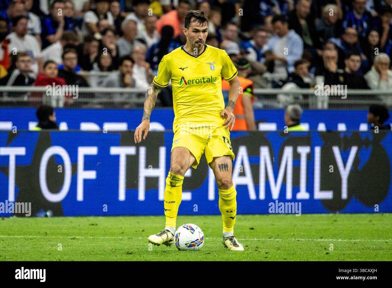 Romagnoli Lazio während der Serie A Spiel FC Internazionale gegen Lazio - Mailand 18. Mai 2025 Credit: Christian Santi/Alamy Live News Stockfoto