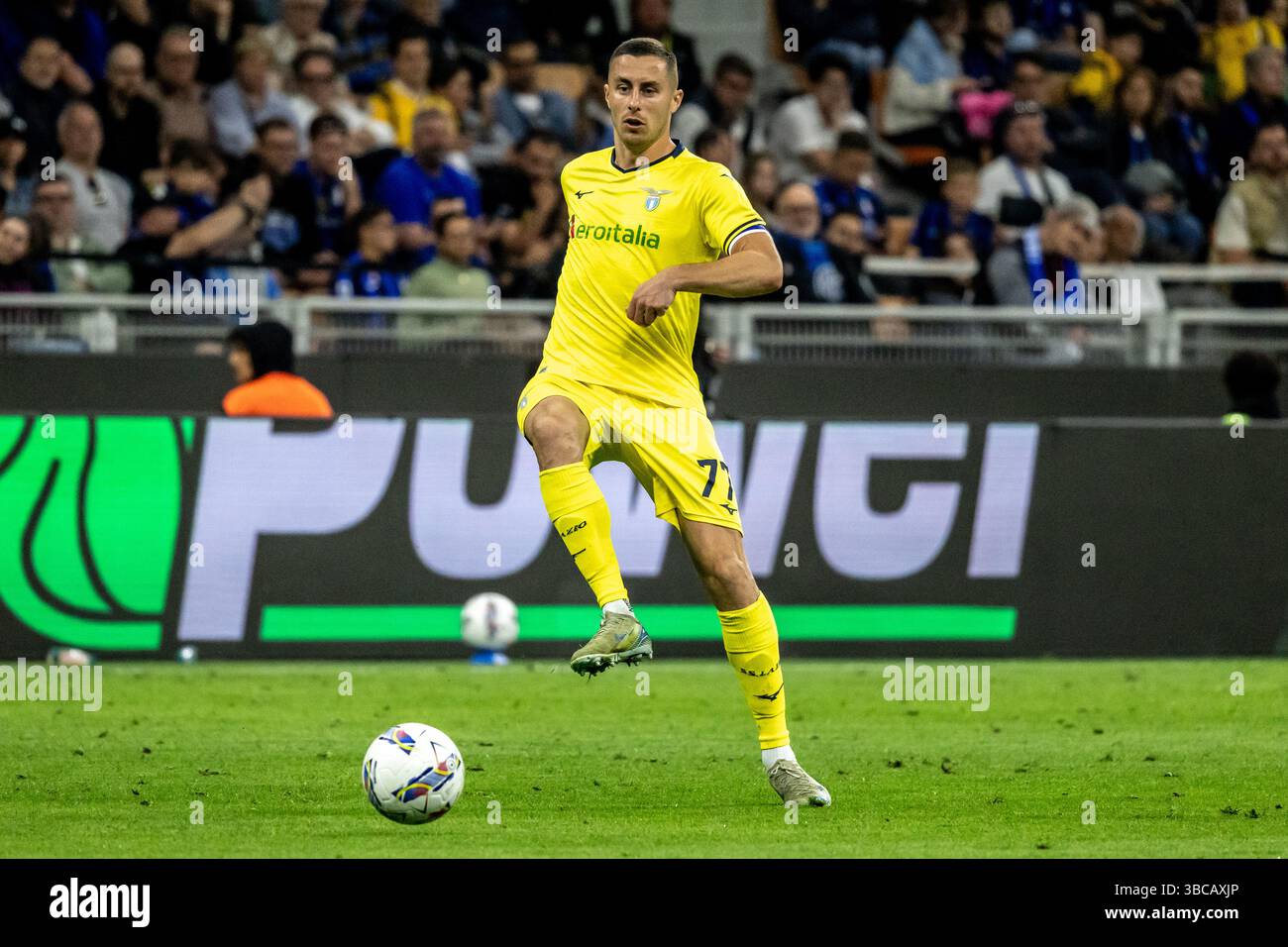 Marusic Lazio während der Serie A Spiel FC Internazionale gegen Lazio - Mailand 18. Mai 2025 Credit: Christian Santi/Alamy Live News Stockfoto
