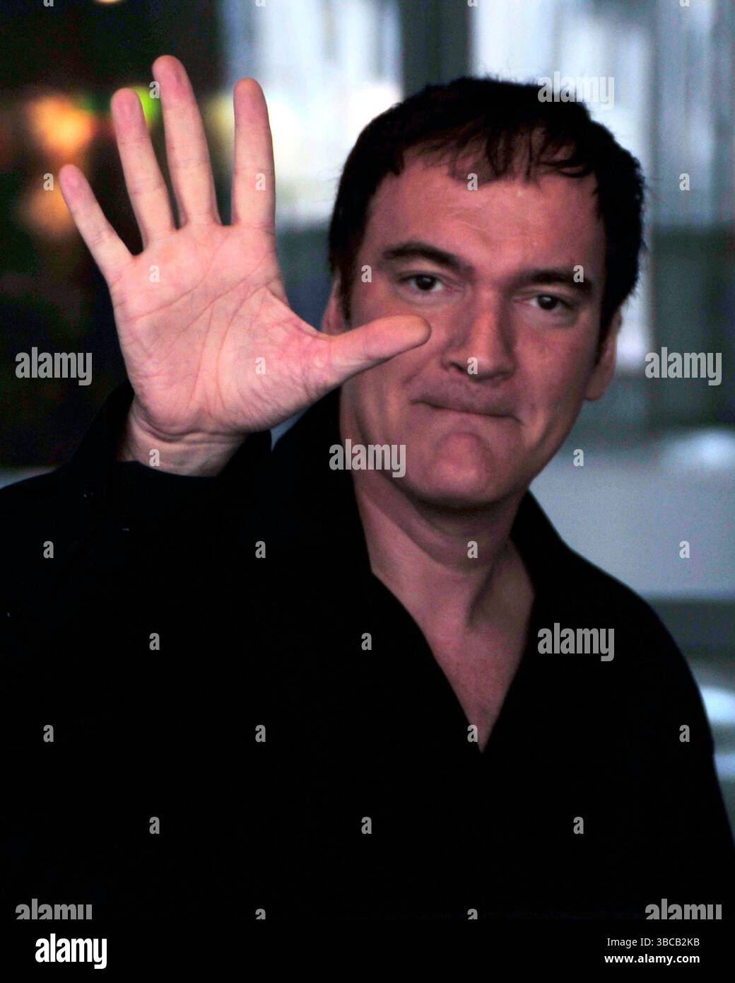 Quentin Tarantino hat es am 24. Juli 2009 in Soho, London, entdeckt Stockfoto