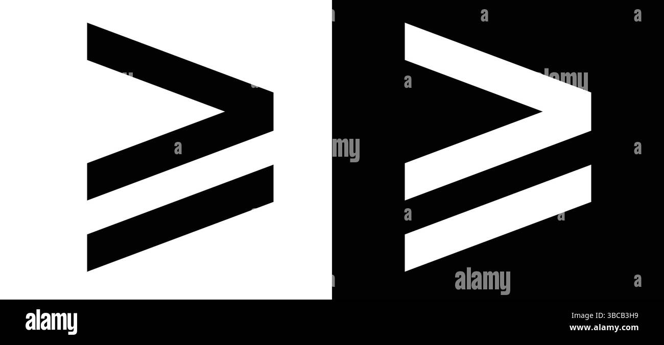 Symbol größer als, Symbol kleiner als, Zeichen größer als oder gleich und kleiner als oder gleich. Mathematische Ungleichungssymbole. Stock Vektor