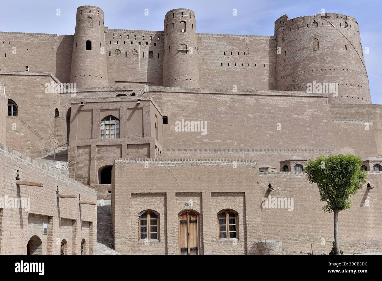 DIE FESTUNG ODER ZITADELLE IN DER STADT HERAT IN AFGHANISTAN Stockfoto