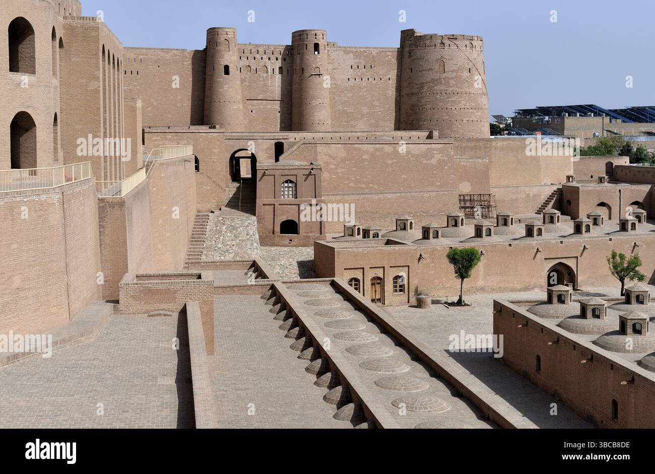 DIE FESTUNG ODER ZITADELLE IN DER STADT HERAT IN AFGHANISTAN Stockfoto
