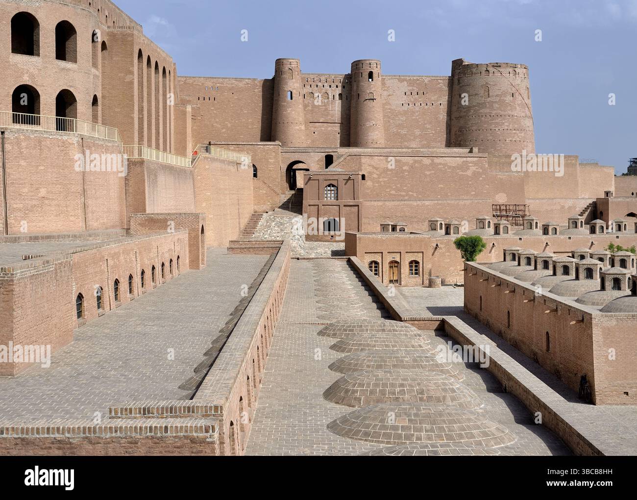 DIE FESTUNG ODER ZITADELLE IN DER STADT HERAT IN AFGHANISTAN Stockfoto