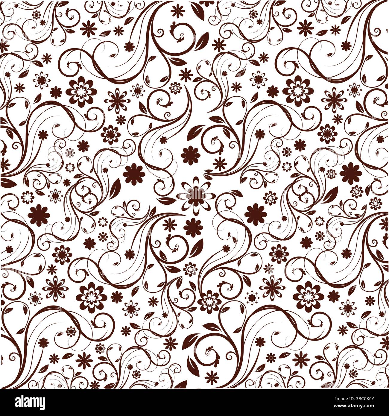 Elegantes Blumen-, Mandala- und Musterdesign das digitale Design der dekorativen Kunst zeigt ein elegantes Blumenmuster mit komplizierten dekorativen Elementen Stock Vektor