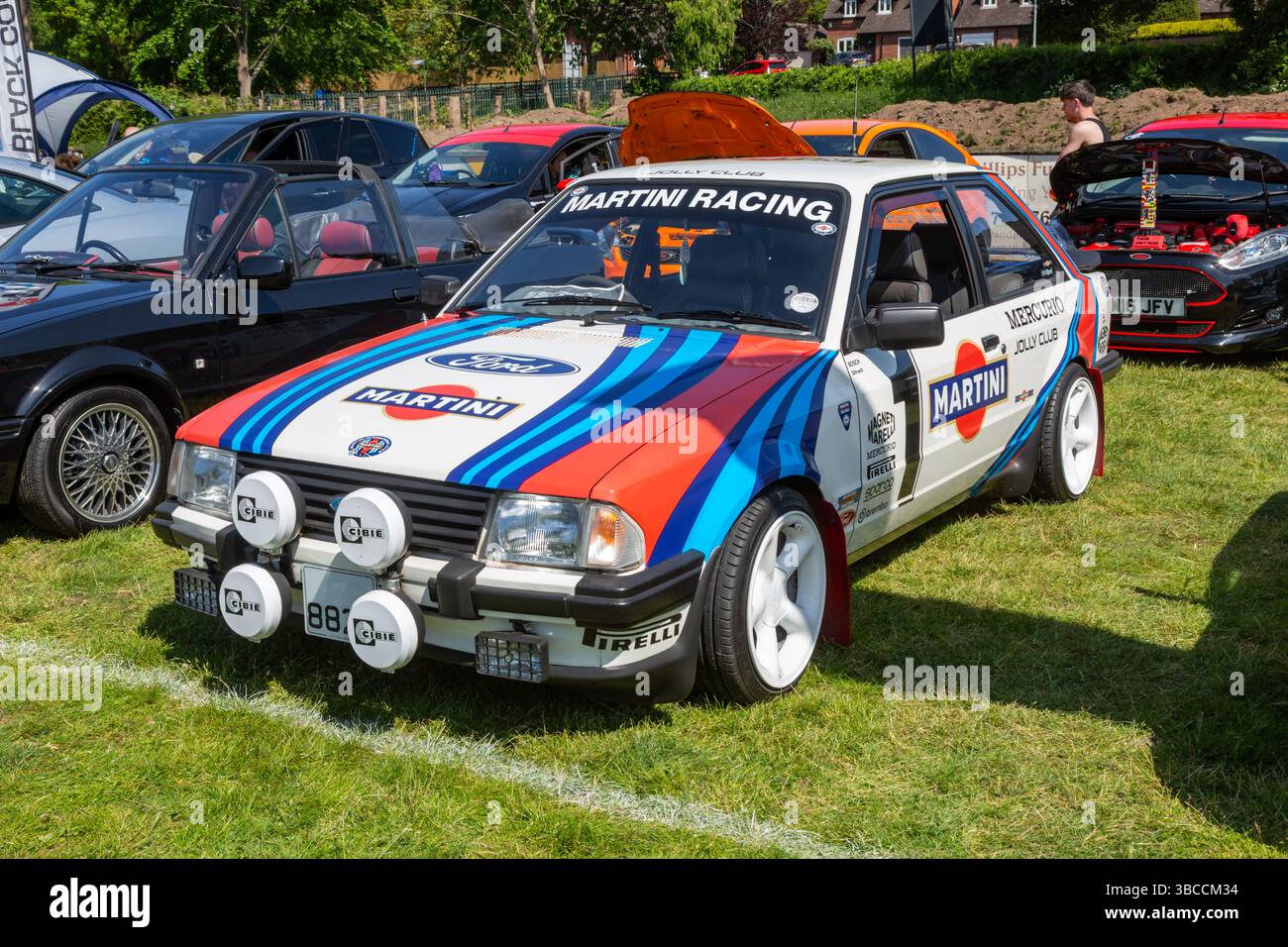 Oldtimer-Show, Bridgnorth, Shropshire, Großbritannien. 2025 Stockfoto