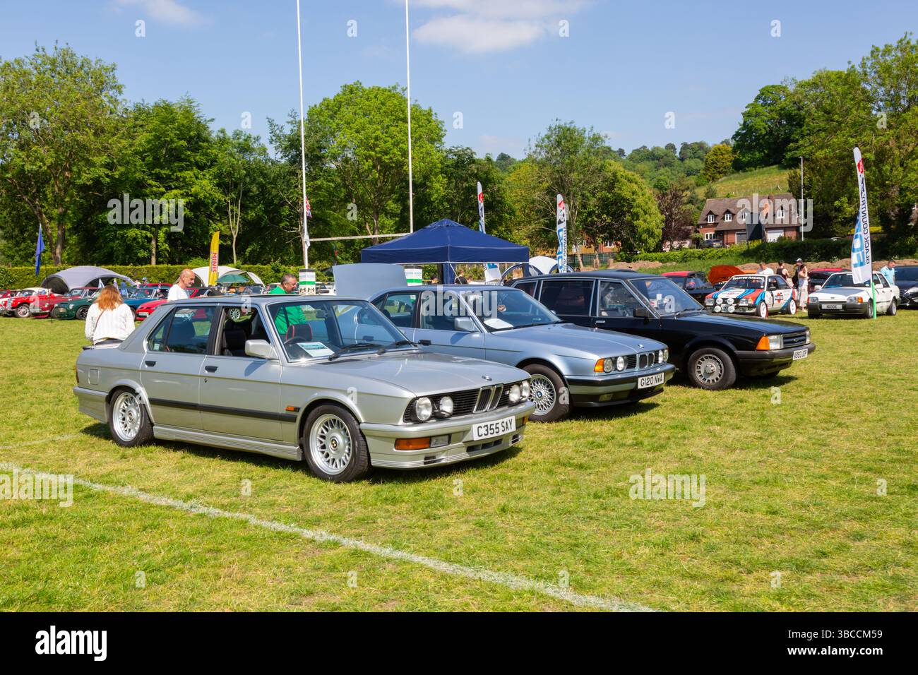 Oldtimer-Show, Bridgnorth, Shropshire, Großbritannien. 2025 Stockfoto