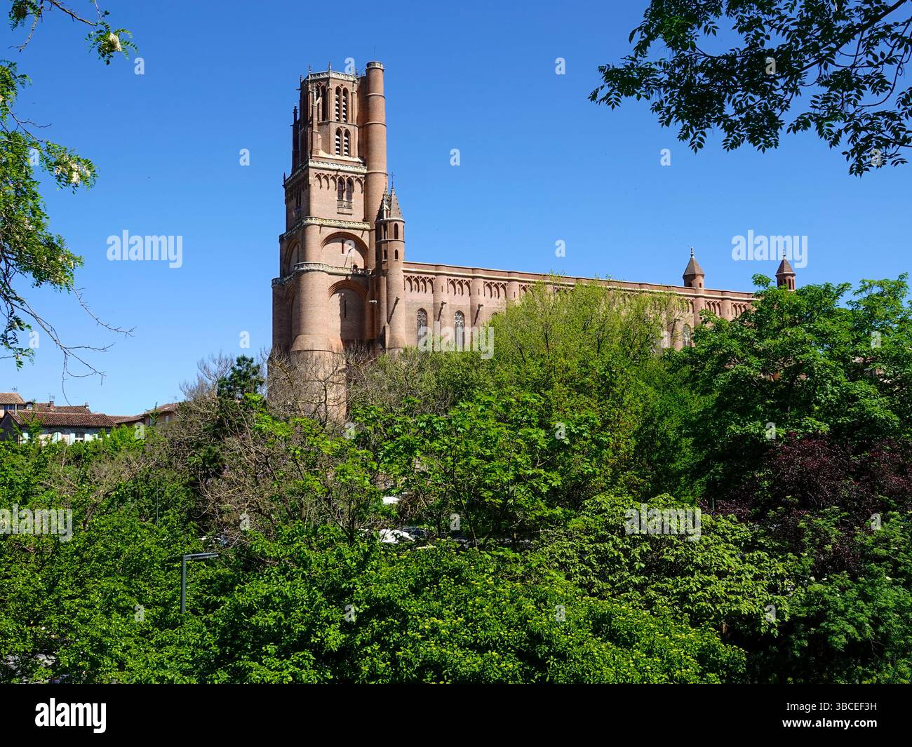 Kathedrale von Albi, Basilika Saint Cecile, Albi, Frankreich. Stockfoto