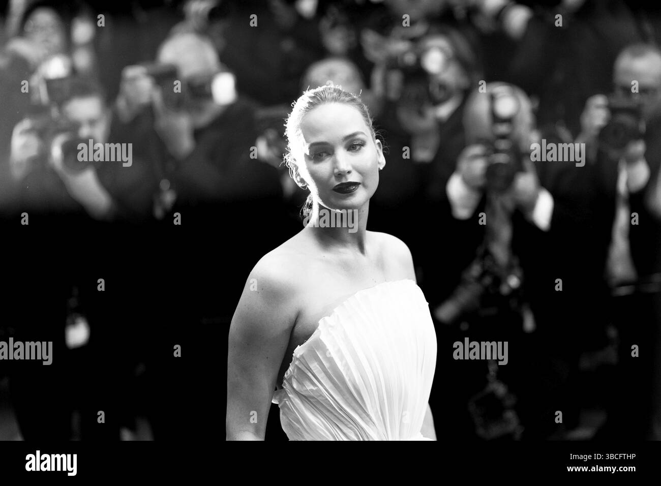 Cannes, Frankreich - 17.5,2024: Jennifer Lawrence während des - meine Liebe - Roten Teppichs der 78. Internationalen Filmfestspiele von Cannes. Das Filmfestival Stockfoto