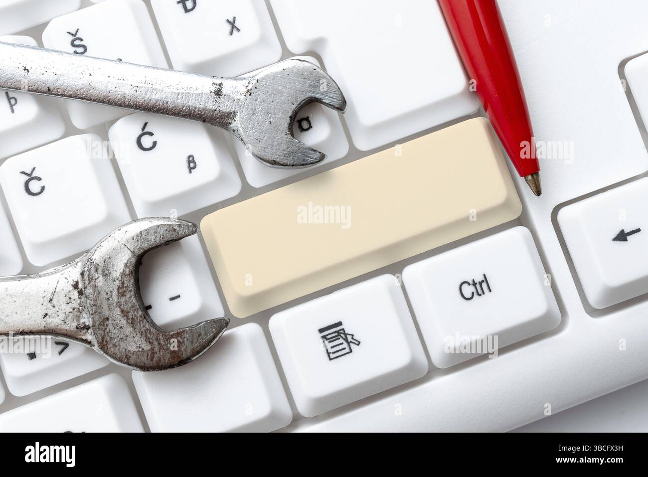Formatieren Und Kompilieren Von Online-Daten, Abstract Editing Spreadsheet Stockfoto