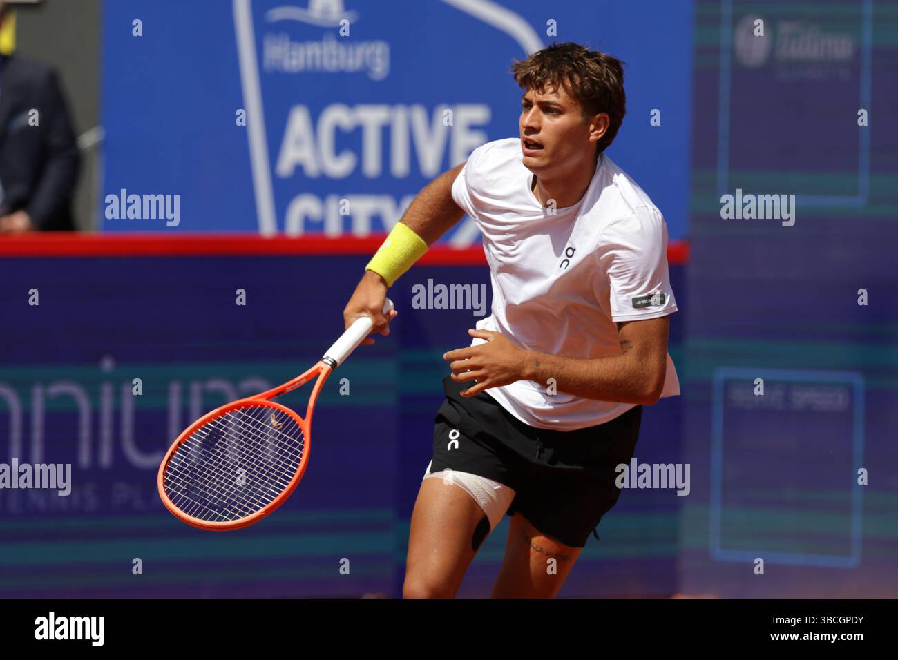 GER, Hamburg, xFSx, ATP 500, Herren-Tennistunier Bitpanda Hamburg Open 2025, Sechzehntelfinale 20.05.2025 Flavio Cobolli (ITA) Foto Credit: HMB Media/Alamy Live News Stockfoto