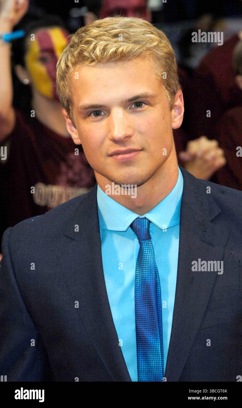 Freddie Stroma bei der Uraufführung von Harry Potter und der Halbblutprinz am Empire Leicester Square in London - 07. Juli 2009 Stockfoto
