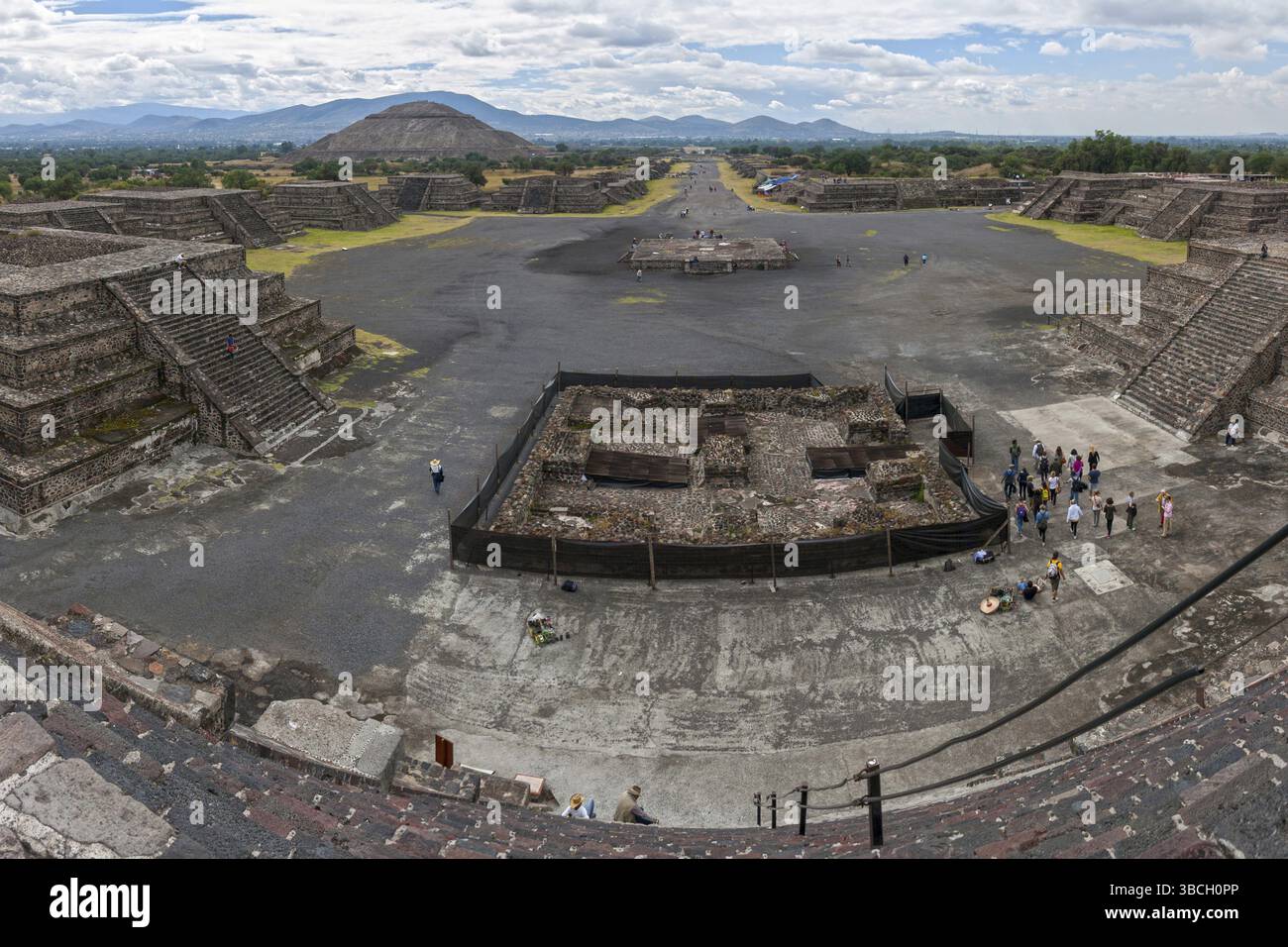 Teotihuacan Stockfoto