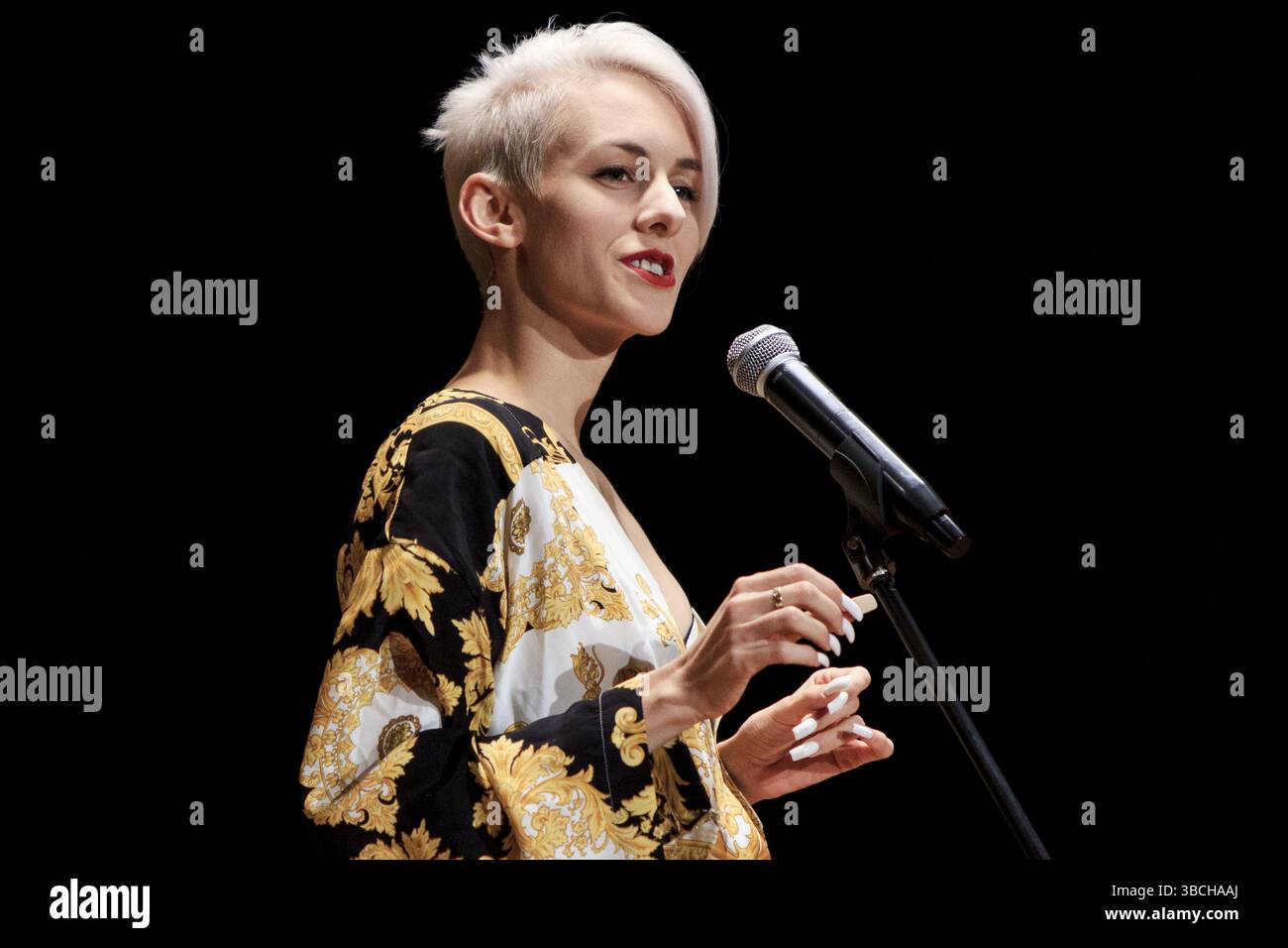 Lisa Eckhart Stockfoto