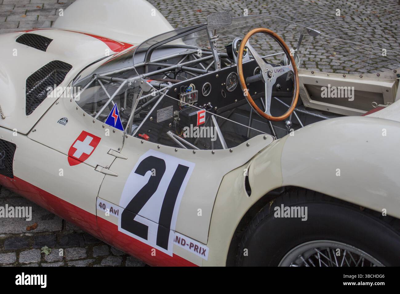 Fotosession und Pressekonferenz zur Essener Motorshow 2013, Sonderschau Stockfoto