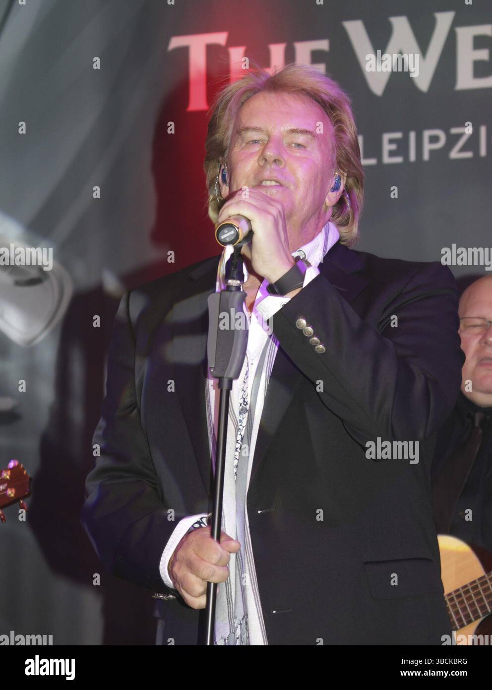 Südafrikanischer Popsänger Howard Carpendale beim 6. GRK Golf Charity Masters 2013 in Leipzig, südafrikanischer Popsänger Howard Carpendale beim 6 Stockfoto