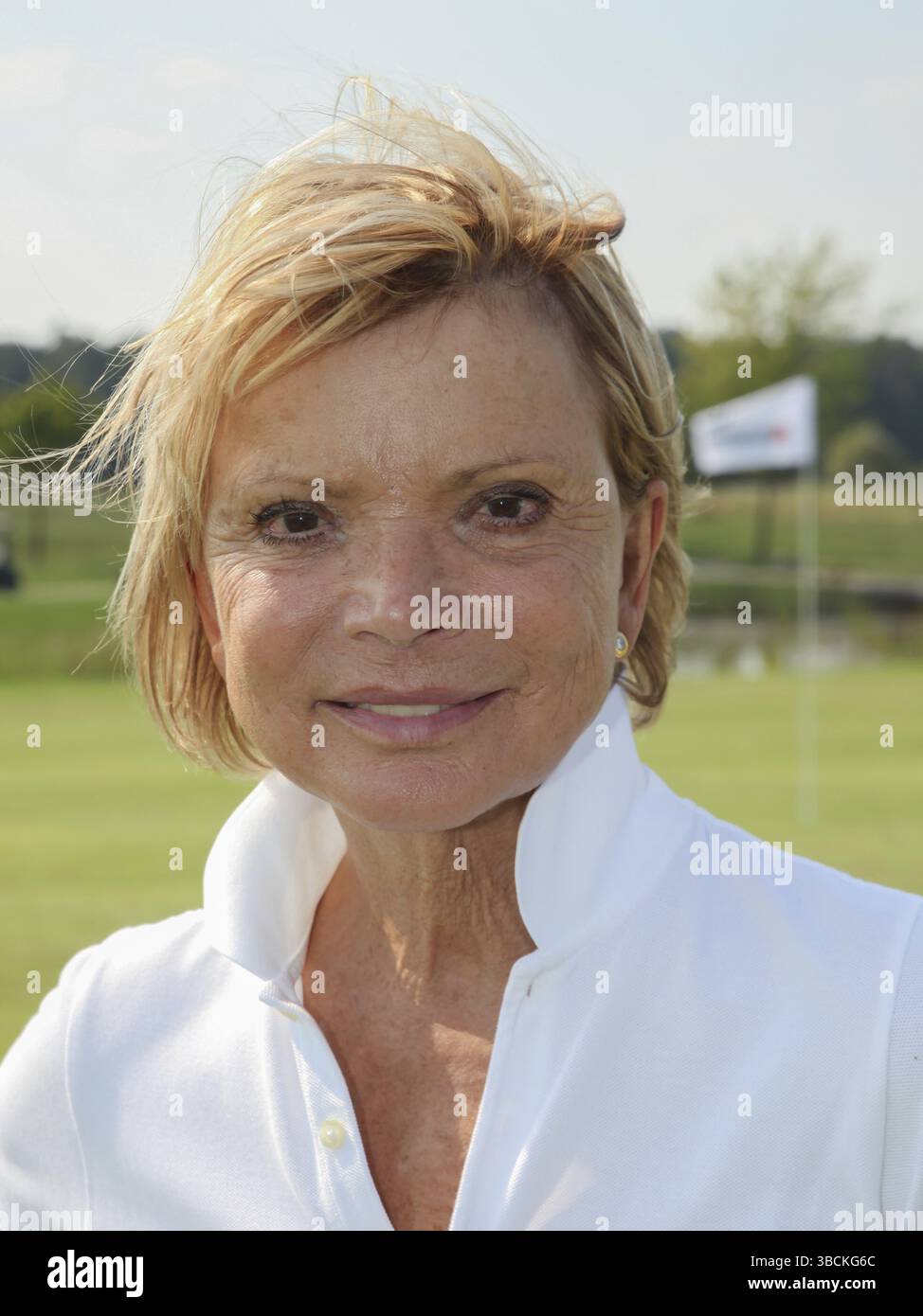 Schauspielerin Uschi Glas beim 8. GRK Golf Charity Masters 2015 in Leipzig Stockfoto