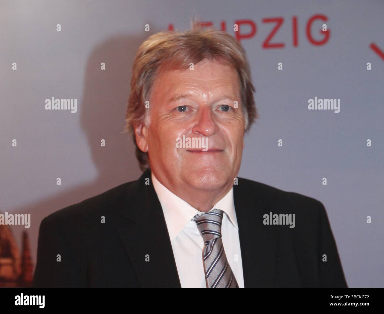 ARD DTM-Experte Norbert Haug beim 8. GRK Golf Charity Masters 2015 in Leipzig Stockfoto