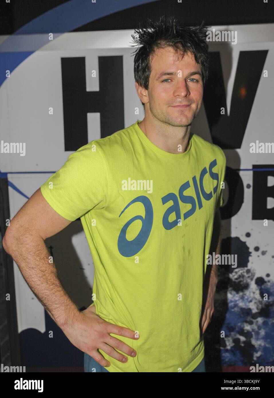 Matthias Flohr (HSV Handball) in der DKB Handball-Bundesliga 2015-2016, Spieltag 7, SC Magdeburg vs HSV Handball am 09/2015 in der Getec-Arena Magdeburg Stockfoto