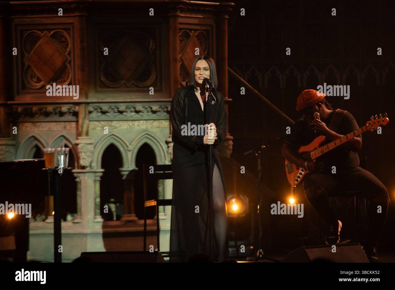 London, England. Mai 2025. Jessie J verzaubert das Publikum bei einer akustischen intimen Vorstellung in der legendären Union Chapel. Cristina Massei/Alamy Live News Stockfoto