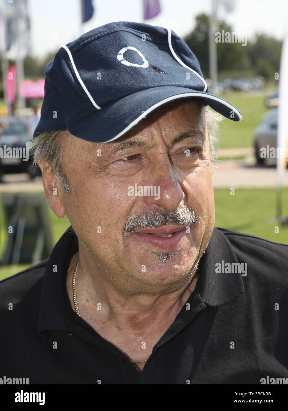 Wolfgang Stumph beim 8. GRK Golf Charity Masters 2015 in Leipzig Stockfoto