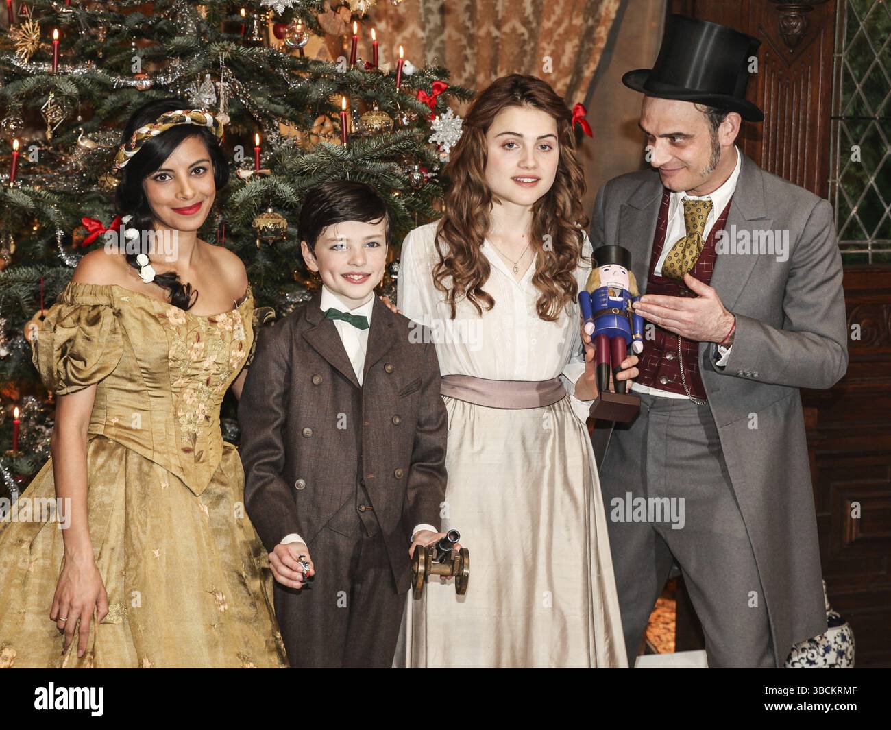 Collien Ulmen-Fernandes, Leonard Seyd, Mala Emde, Anatole Taubmann Pressefoto Quedlinburg 17.3,15, Anatole Taubman Pressefoto Quedlinburg Stockfoto
