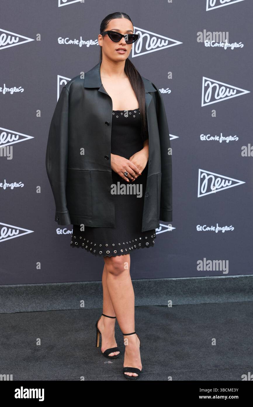Chanel nimmt am 20. Mai 2025 an der Präsentation der Kampagne „Neu“ von El Corte Inglés im El Corte Ingles Store Castellana in Madrid Teil. Stockfoto