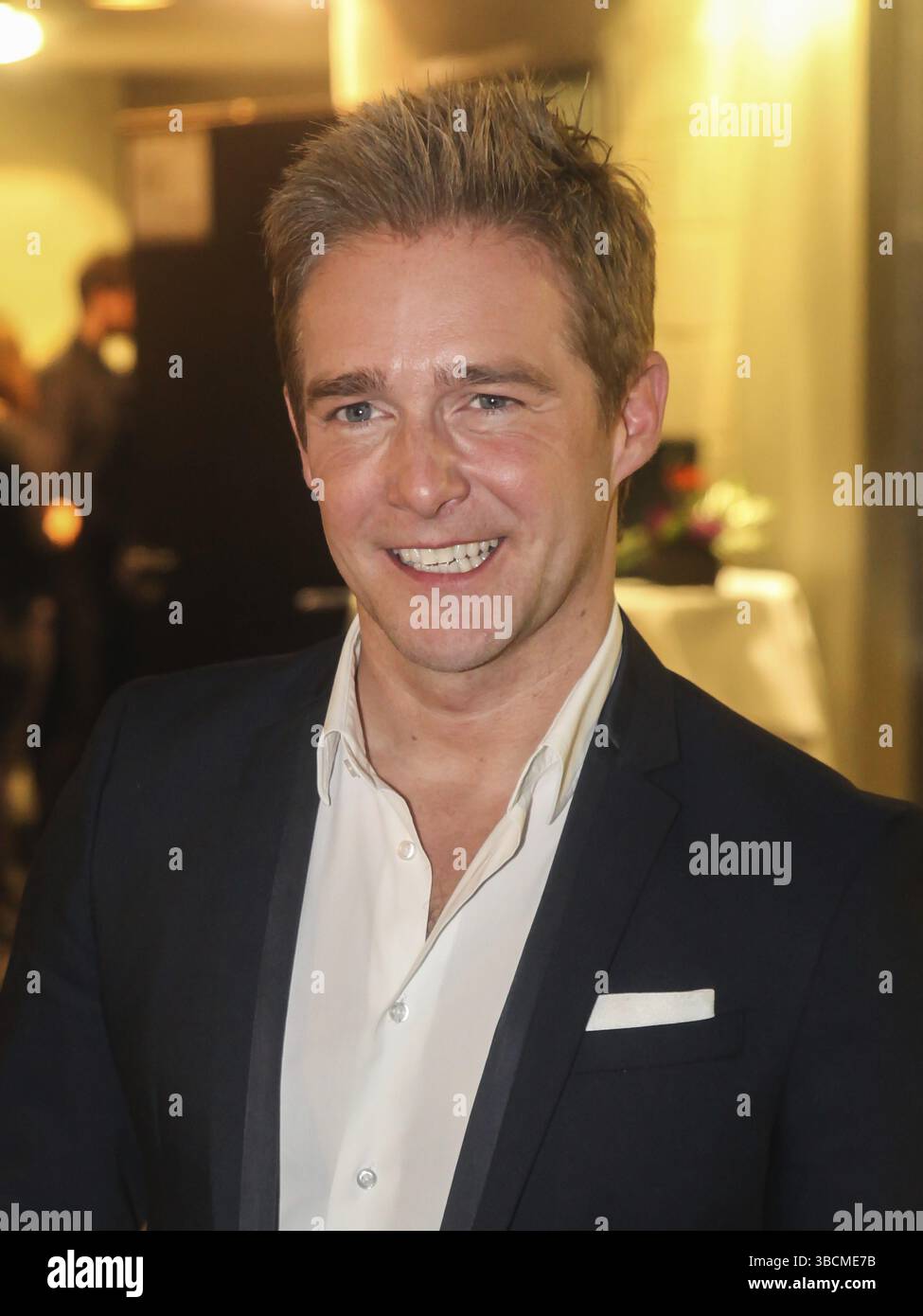 Sänger Christoff nach der ARD-TV-Show Stockfoto