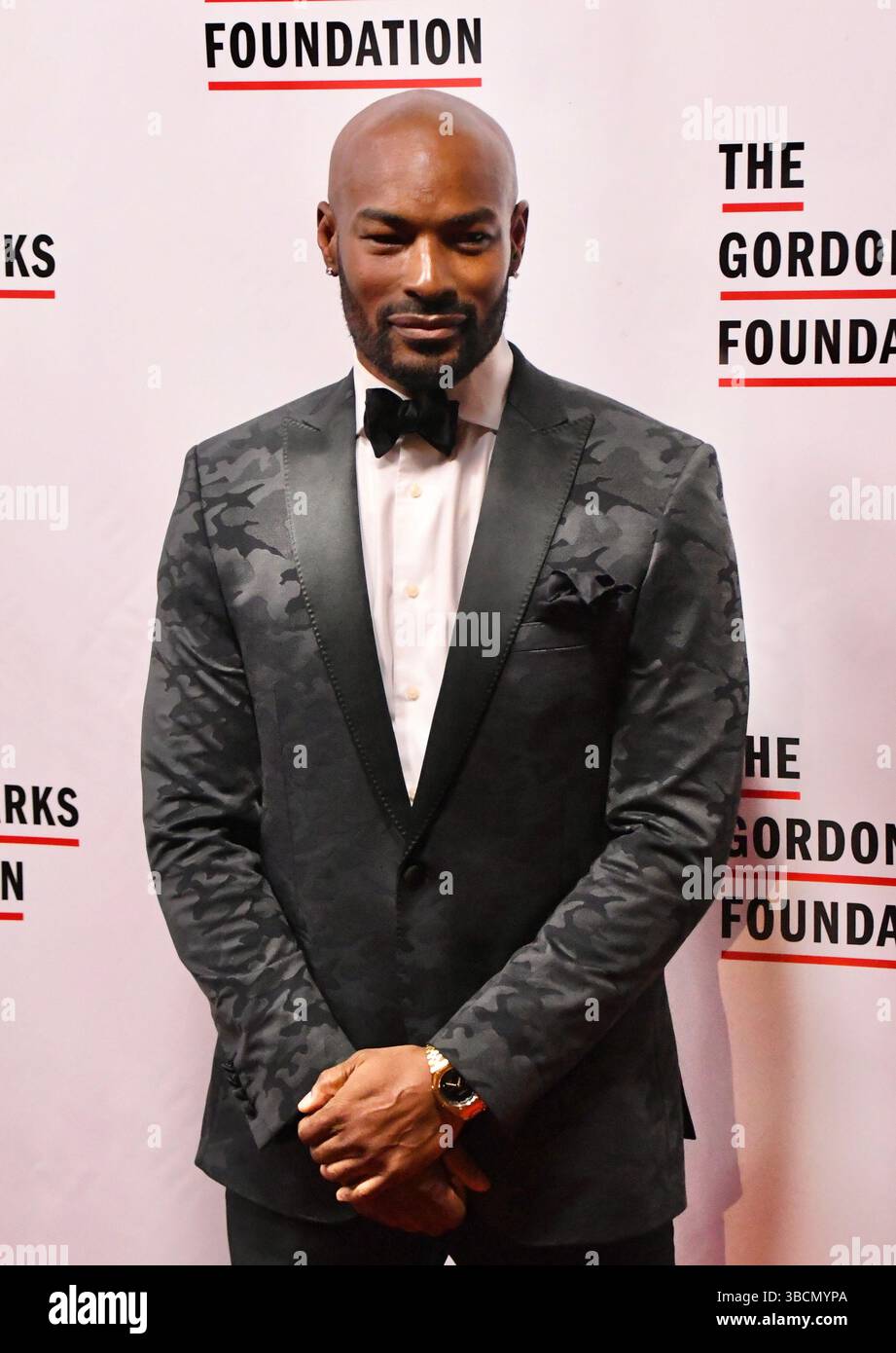 New York, NY, USA. Mai 2025. Tyson Beckford bei der jährlichen Gala der Gordon Parks Foundation in der Cipriani 42nd St in New York City am 20. Mai 2025. Quelle: Mpi099/Media Punch/Alamy Live News Stockfoto