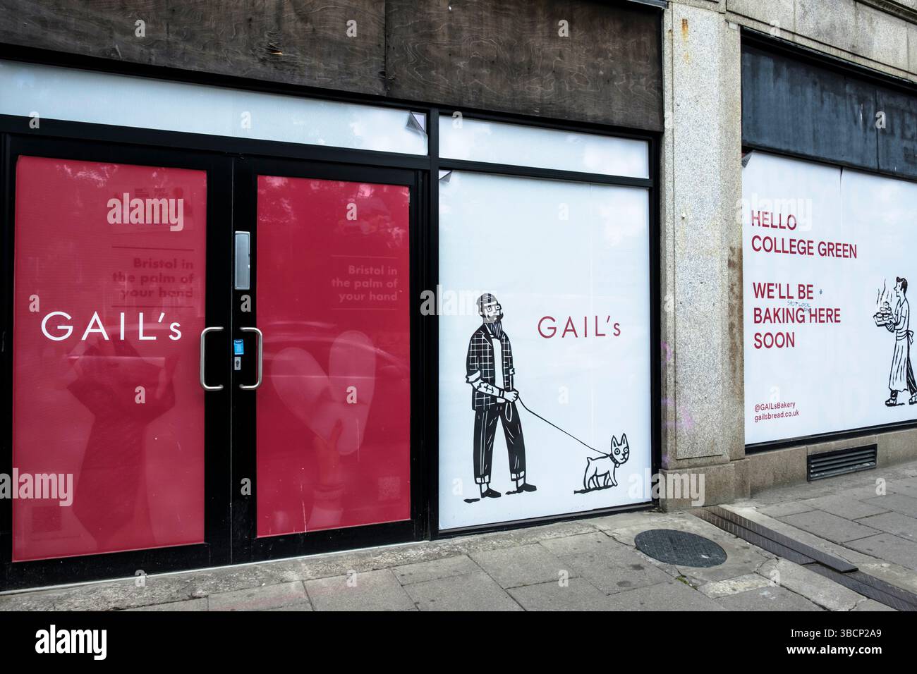 Gails Bakery Development in Park St Bristol, gegenüber College Green Stockfoto