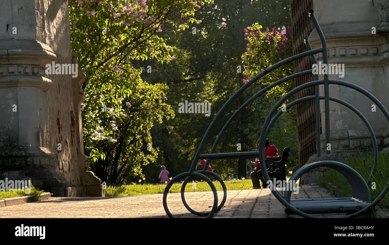 Gemütlichen Spaziergang Stockfoto