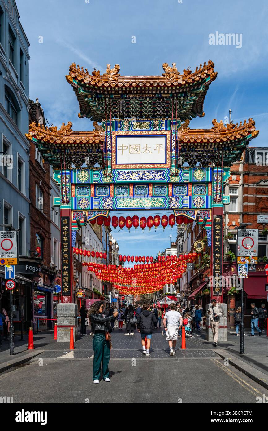 Chinatown London Stockfoto