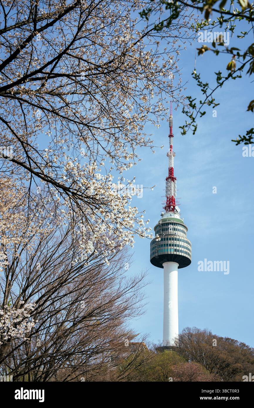 Seoul, Südkorea. N Seoul Tower Stockfoto