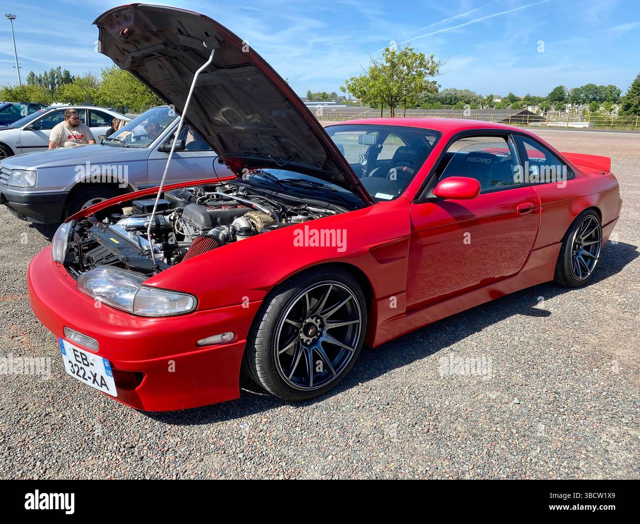 Nissan Turbo S15 Stockfoto