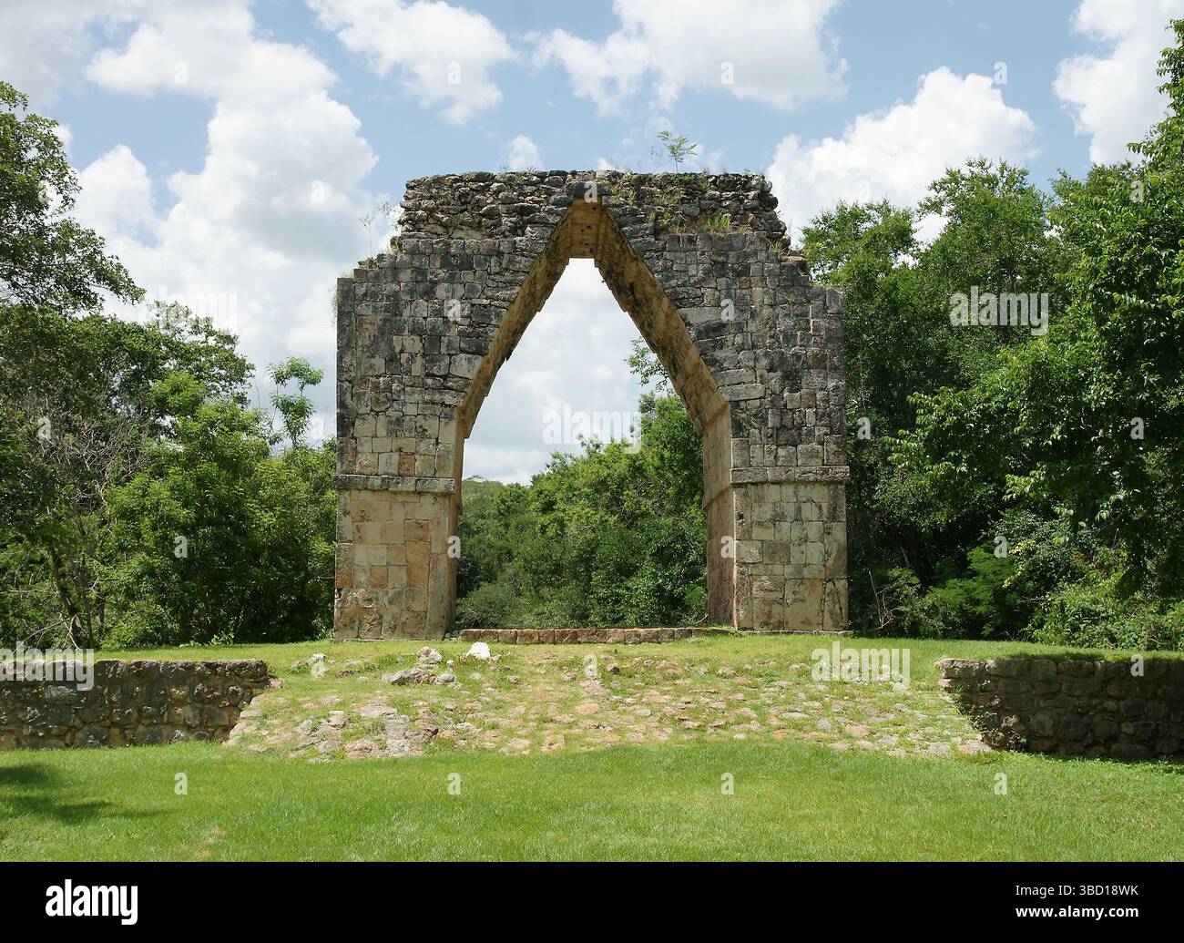 Mexiko. Yucatan. Kabah. Der Bogen. Stockfoto