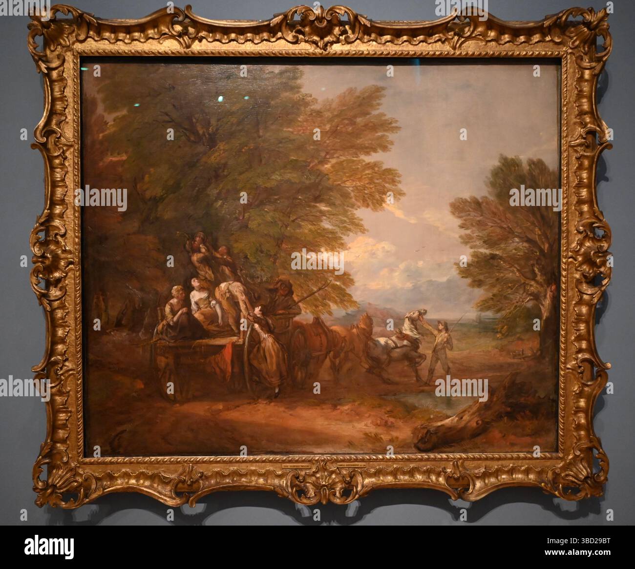 Neue Ausstellung , The Barber in London , Highlights aus einer bemerkenswerten Sammlung eröffnet am 23 . Mai 2025 , darunter Werke von Bellini , Rubens , Gainsnorough , Turner , Rossetti , Whistler , Degas und Monet . Stockfoto