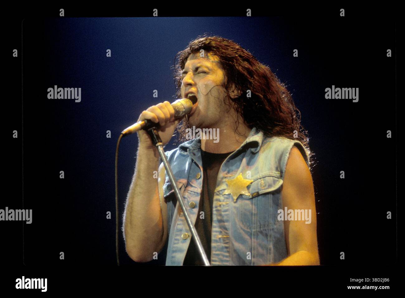 The Gillan Band, Sänger Ian Gillan, ehemals bei Deep Purple, Achtziger, UK-Tour Stockfoto