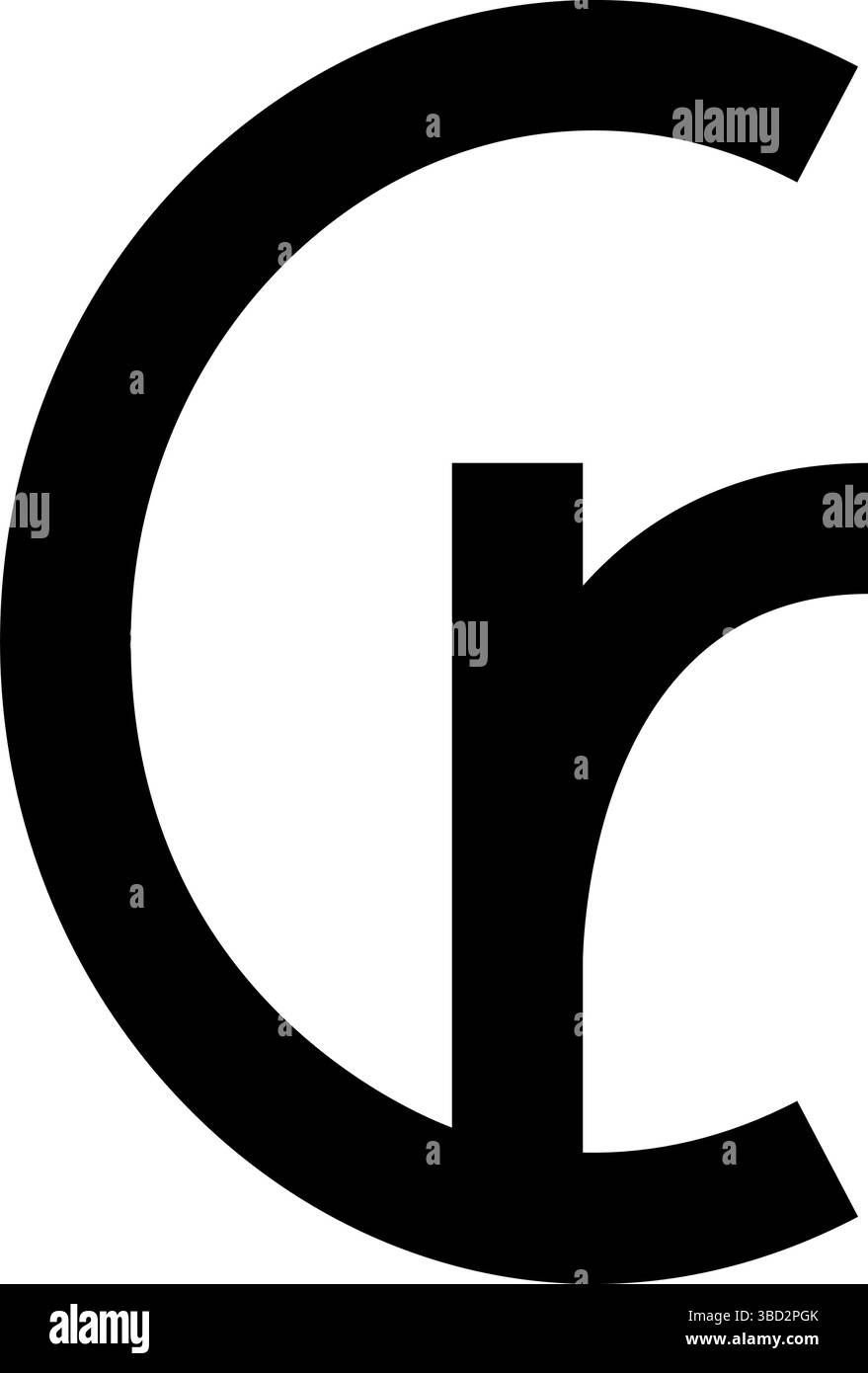 Brasilianische Cruzeiro Währung Symbol Zeichen Element des Geld Icons schwarze Farbe Vektor Illustration Bild flache Art einfach Stock Vektor