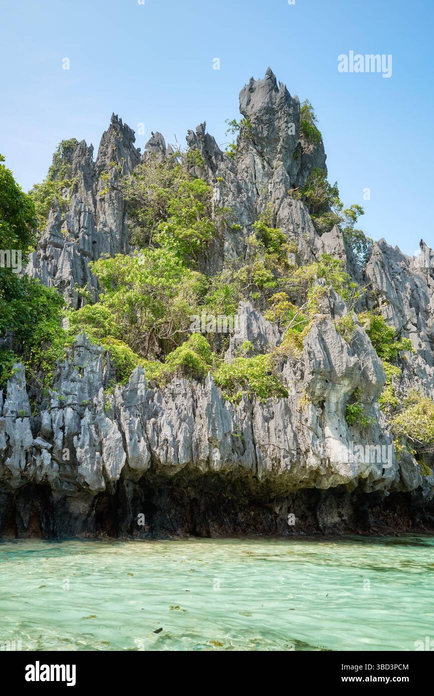 Wunderschöne tropische Insel auf den Philippinen. Stockfoto
