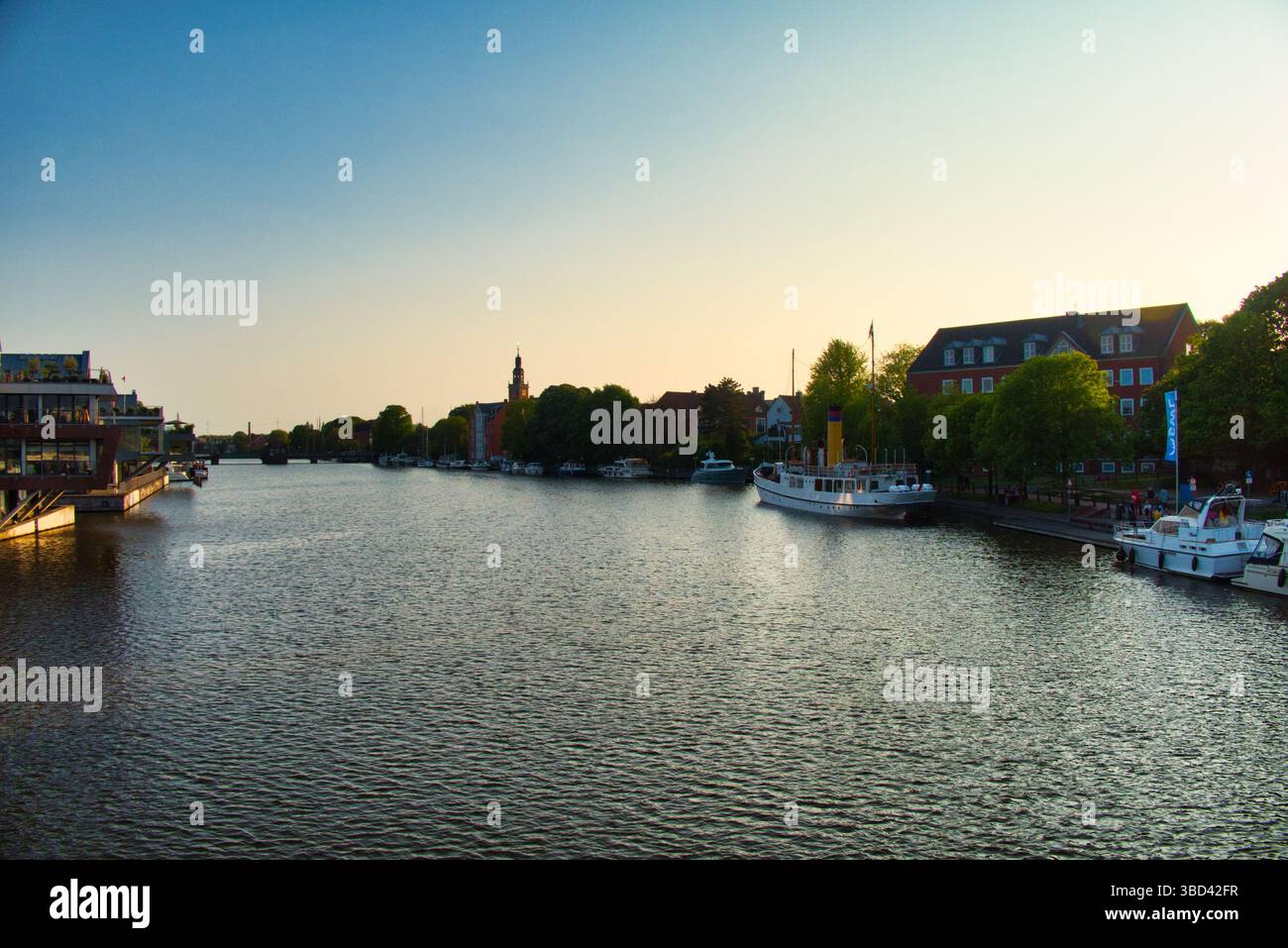 Leer-Ostfriesland-Deutschland Stockfoto