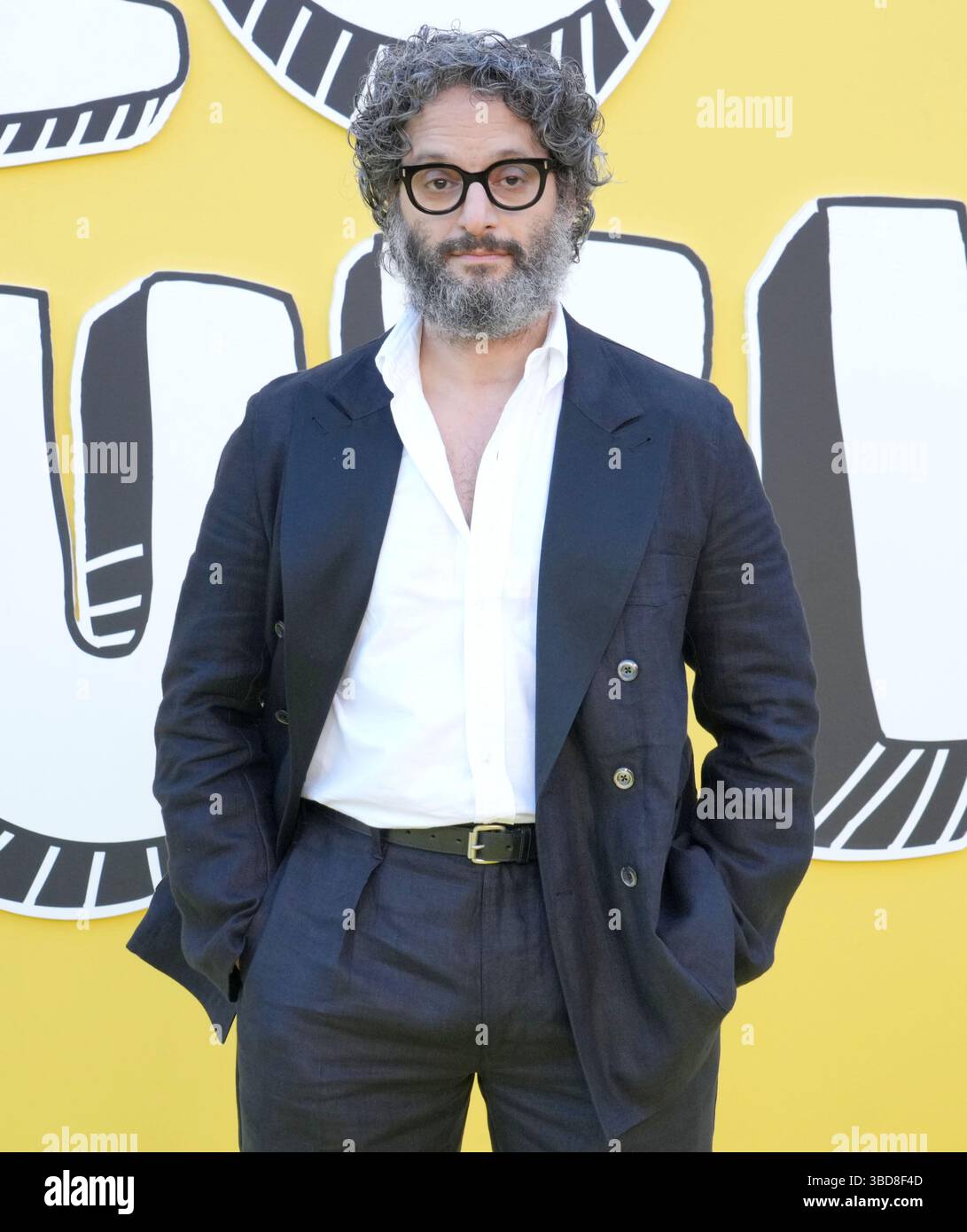 Los Angeles, USA. Mai 2025. Jason Mantzoukas kommt bei Netflix's BIG MOUTH Staffel 8, der Final Staffel Premiere, die am Donnerstag, dem 22. Mai 2025, im Egyptian Theater in Hollywood, KALIFORNIEN stattfindet. (Foto: Sthanlee B. Mirador/SIPA USA) Credit: SIPA USA/Alamy Live News Stockfoto