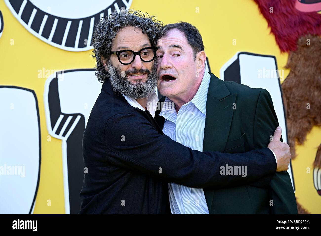 Jason Mantzoukas und Richard Kind bei der Premiere der 8. Und finalen Staffel der Netflix Zeichentrickserie 'Big Mouth' im Egyptian Theatre. Los Angeles, 22.05.2025 Stockfoto