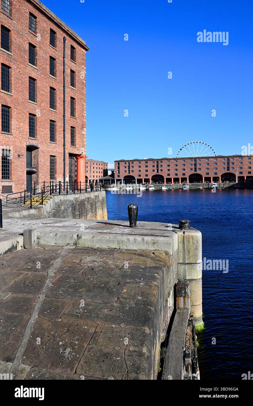 Kai Royal Albert Dock Liverpool Stockfoto