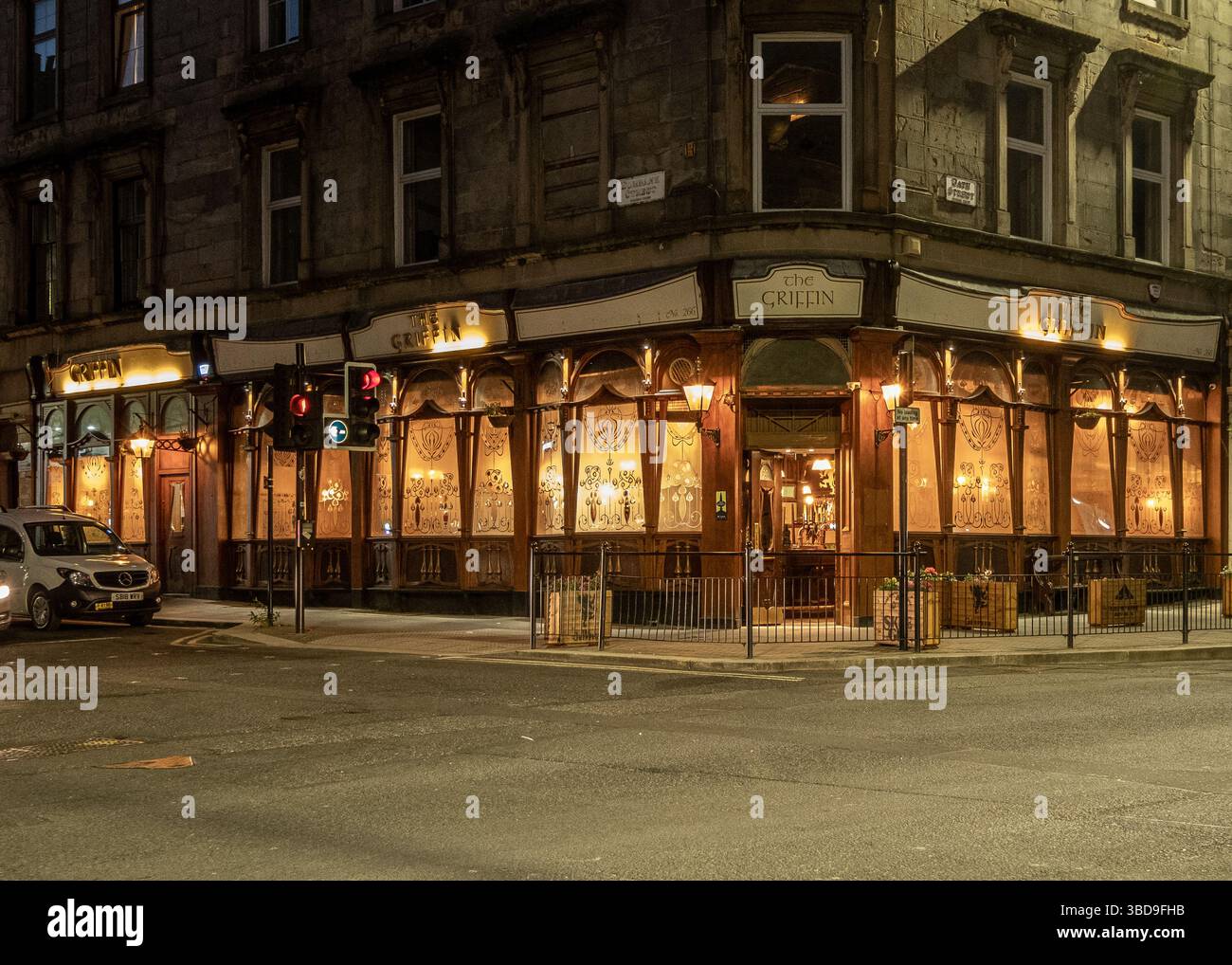 Die Griffin Bath Street Glasgow Stockfoto