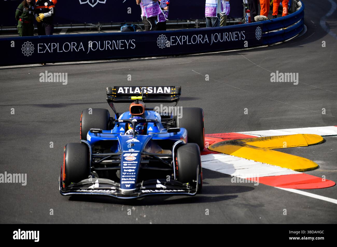 Circuit de Monaco, Monte Carlo, Monaco. Mai 2025. Formel 1 Tag Heuer Grand Prix von Monaco 2025; Freier Trainingstag; Carlos Sainz aus Spanien fährt für Williams Racing F1 Team Credit: Action Plus Sports/Alamy Live News Stockfoto