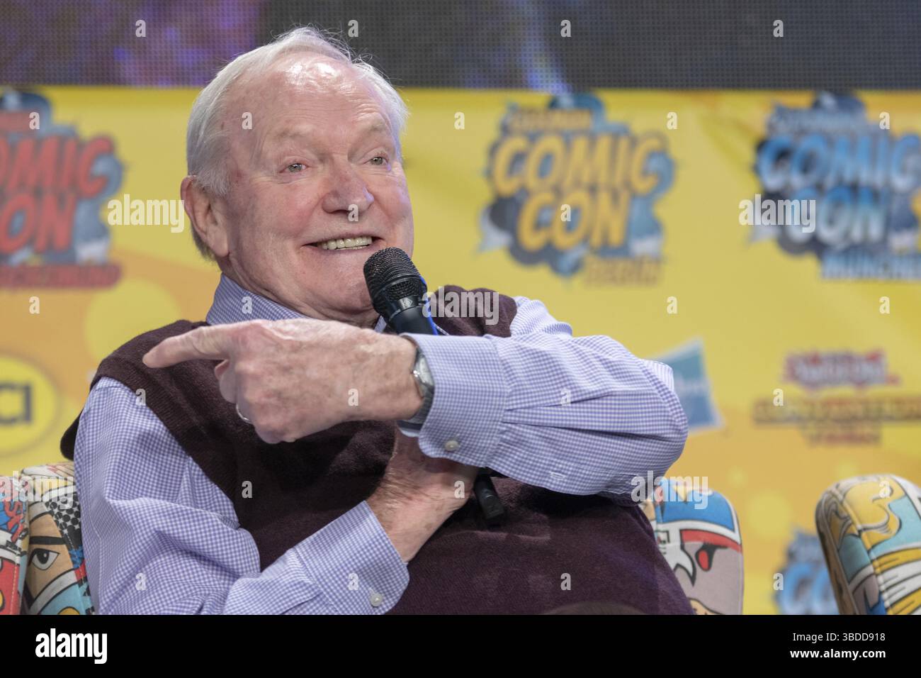DORTMUND, 1. Dezember 2018: Julian Glover auf der German Comic Con Dortmund Stockfoto
