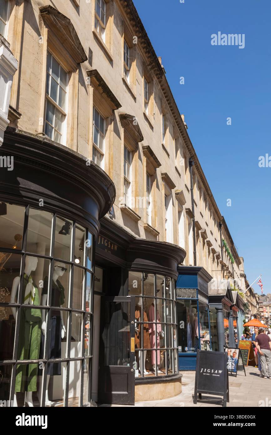 England, Somerset, Bath, Milson Street Stockfoto
