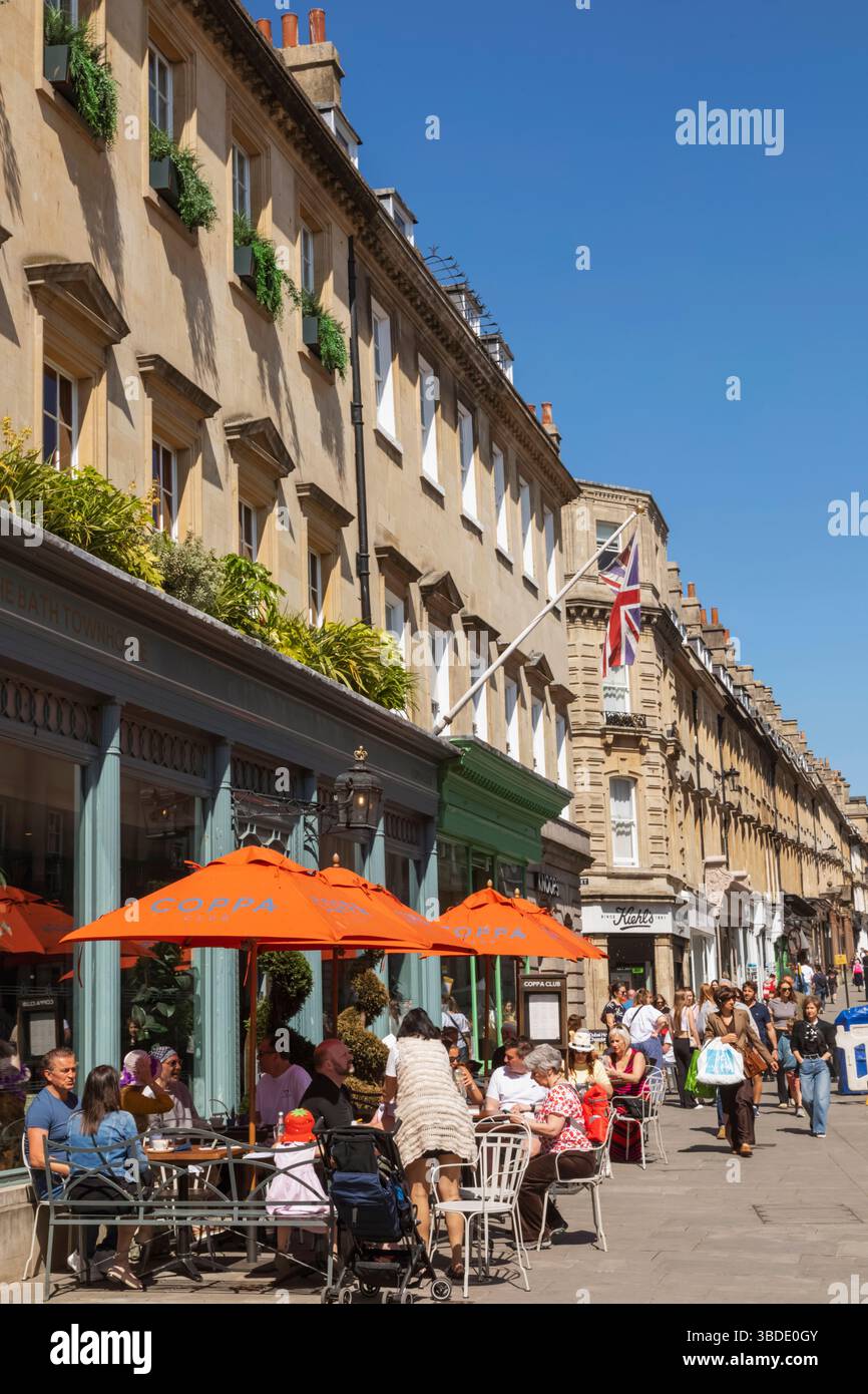 England, Somerset, Bath, Milson Street Stockfoto